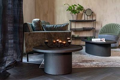 Dutchbone Salontafel 'Winston' Metaal, 70cm Dutchbone Salontafel 'Winston' Metaal, 70cm