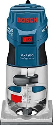 Bosch Professional GKF 600 Kantenfreesmachine 600W - 060160A100 - thumbnail
