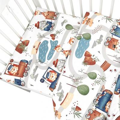 Peuter Dekbedovertrek Treintje 120 x 150 cm