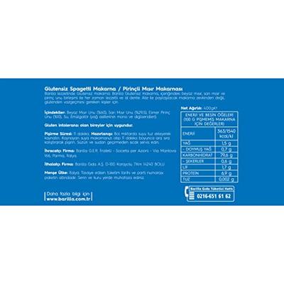 Barilla Spaghetti glutenvrij 400 Gram
