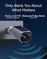 eufy Beveiliging eufyCam S3 Pro Add-on zonne-beveiligingscamera buiten draadloos, kleur nachtzicht, 4K-resolutie, Forever Power 2.0, gezichtsherkenning AI, uitbreidbare lokale opslag, geen - thumbnail