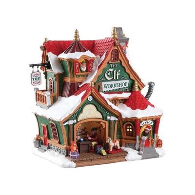 Kerstfiguur The elf workshop b/o (4.5v) LEMAX - Lemax