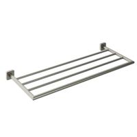 Handdoekrek Hotbath Gal 60 cm Geborsteld Nikkel PVD - thumbnail