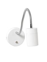 Steinhauer Bed lampje flexibelUpround wit - 3390W - thumbnail