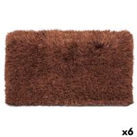 Tapijt Bruin Katoen Polyester 50 x 2 x 80 cm (6 Stuks) - thumbnail