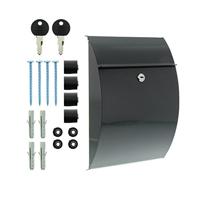 Burg Wächter 38710 CAPRI 813 ANT Brievenbus Plaatstaal Antraciet Sleutelslot - thumbnail