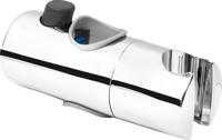 Cornat glijpin voor douchestang 24,5mm ch - tecb3455 - thumbnail