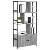 Boekenkast Grijs sonoma 80 x 30 x 155,5 cm Bewerkt hout - thumbnail