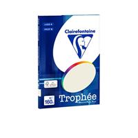 Parelgrijs A4 papier 160 gram 50 vel Clairefontaine Trophée - thumbnail