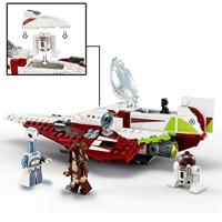 LEGO star wars 75333 de jedi starfighter obi-wan kenobi - thumbnail