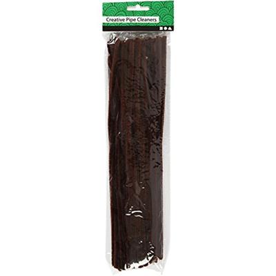 Creativ Company Chenille bruin 30cm, 50st.