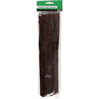 Creativ Company Chenille bruin 30cm, 50st. - thumbnail