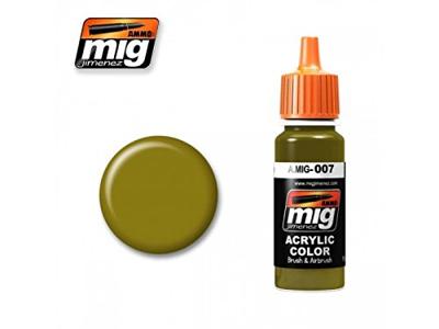 MIG Acrylic RAL 7017 Dunkelbraun 17ml