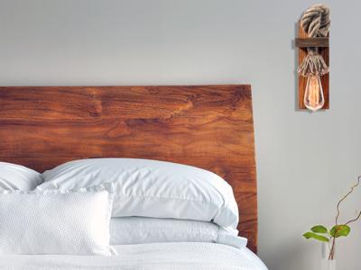 Wandlamp ORVIETO 1 lamp bruin Wandlamp ORVIETO 1 lamp bruin