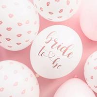 Bride To Be Ballonnen Lovely Mix (6st) - thumbnail
