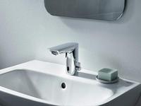 GROHE Bau Cosmopolitan waterbesparende elektronische wastafelkraan met infrarood m. menging 230V chroom 36453000 - thumbnail