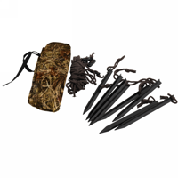 Buteo Photo Gear tas met haringen en touwen groen - thumbnail