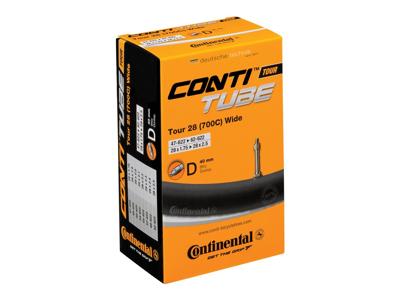 Continental binnenband dv19 tour wide 28 inch 47/62-622 dv 40 mm