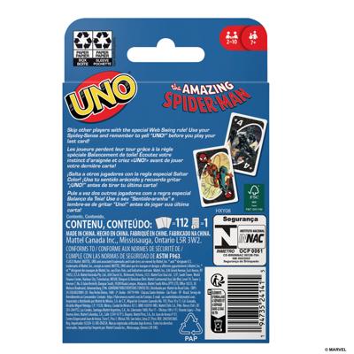 UNO Kaartspel (Spider Man)