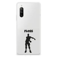 Sony Xperia 10 III Telefoonhoesje met Naam Floss - thumbnail