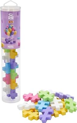 Plus Plus Tube pastel big plus-plus: 15 stuks (3225)