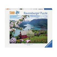 Ravensburger legpuzzel scandinavische idylle, 500st. - thumbnail
