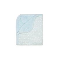 Snoozebaby Wiegdeken Dubbellaags - Cloudy Blue - thumbnail