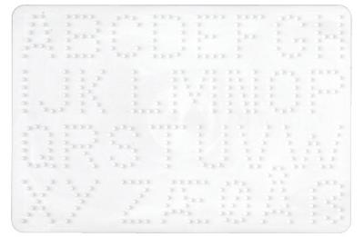 Hama strijkkralenbordje - letters