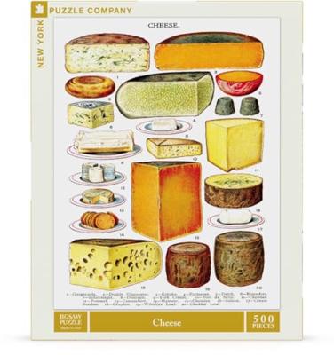 New York Puzzle Company Kaas - 500 stukjes