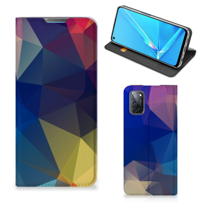 OPPO A52 | A72 Stand Case Polygon Dark OPPO A52 | A72 Stand Case Polygon Dark