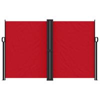 VidaXL Windscherm uittrekbaar 160x1000 cm rood - thumbnail