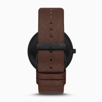 Horlogeband Skagen SKW6728 Leder Bruin 20mm Horlogeband Skagen SKW6728 Leder Bruin 20mm