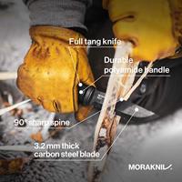 Morakniv Garberg C Polymer Schede Vastmes Black - thumbnail