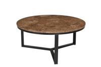 Sohome Ronde Salontafel 'Seven' Marmer, 60cm - thumbnail