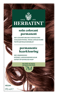 Herbatint Permanente Haarkleuring Mahonie-Blond 7M