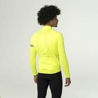 AGU Thermo Fietsshirt Lange Mouwen Essential Heren - Geel - M - thumbnail