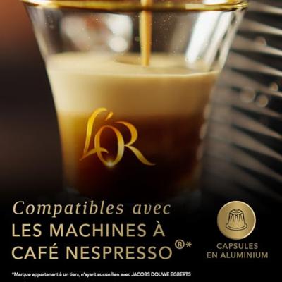 Koffiecups l&apos;or espresso ristretto 20st | 10 stuks