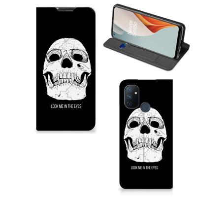 Mobiel BookCase OnePlus Nord N100 Skull Eyes Mobiel BookCase OnePlus Nord N100 Skull Eyes