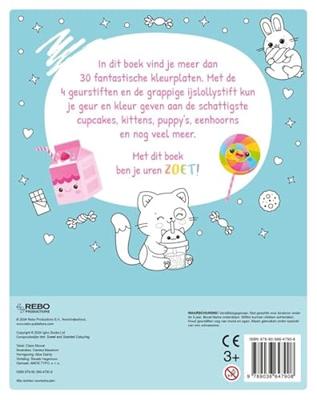Zoete geuren en kleuren kleurmania