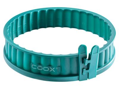 Coox Quichevorm met glazen bodem 18 cm (Groen)