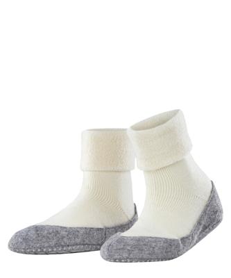 Falke Cosyshoe Dames Slof Off-White 41-42