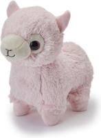 Warmies knuffel alpaca 30cm roze - thumbnail