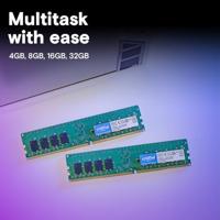 Crucial CT32G4DFD832A Werkgeheugenmodule voor PC DDR4 32 GB 1 x 32 GB 3200 MHz 288-pins DIMM CL22 CT32G4DFD832A - thumbnail