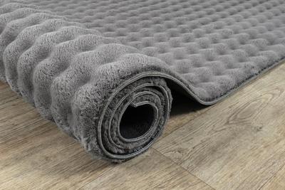 Karpet24 Flow - Knuffelig Bubbeltapijt, Wasbaar & Antislip, Zacht en Onderhoudsvriendelijk, Antraciet-Ø 120 cm rond Karpet24 Flow - Knuffelig Bubbeltapijt, Wasbaar & Antislip, Zacht en Onderhoudsvriendelijk, Antraciet-Ø 120 cm rond