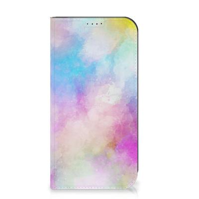 Bookcase iPhone 15 Pro Max Watercolor Light Bookcase iPhone 15 Pro Max Watercolor Light