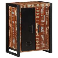 Dressoir 55x35x70 cm massief gerecycled hout meerkleurig - thumbnail