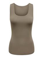 Only Onlea S/l 2-ways Fit Top Jrs Noos Tops En Singlets Walnut - thumbnail