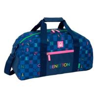 Sporttas Benetton Damero Marineblauw 50 x 26 x 20 cm - thumbnail