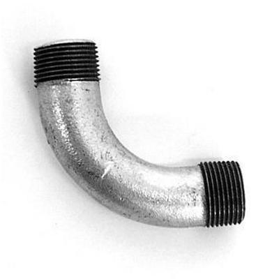 Bocht 90gr Nr.3 Gegalvaniseerd 3/8