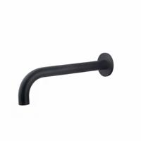 AQS Wastafelkraan Uitloop Rond 26 cm Mat Zwart Boss & Wessing - thumbnail